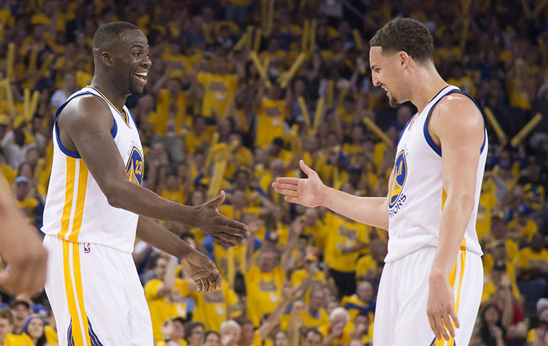 NBA: Playoffs-Portland Trail Blazers at Golden State Warriors