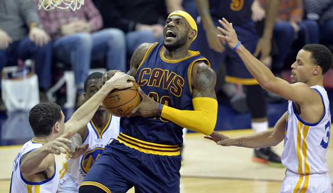 NBA: Golden State Warriors at Cleveland Cavaliers