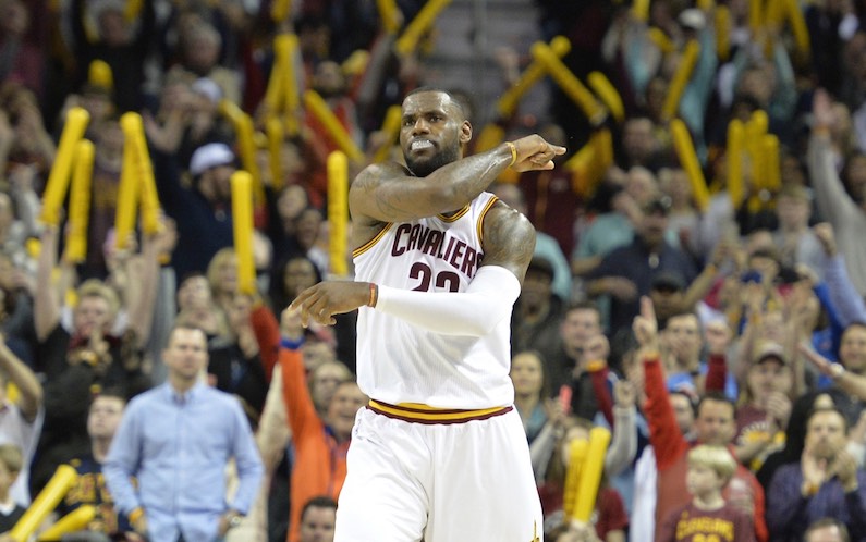Le MVP de la nuit : LeBron James le métronome (27 pts, 5 rbds, 4 pds)