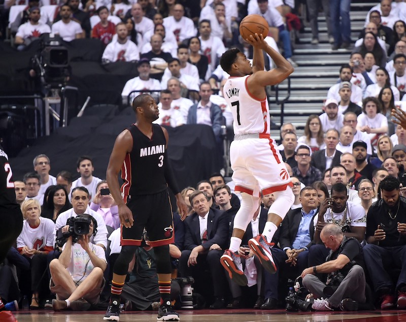 Kyle Lowry piqué au vif par Dwyane Wade