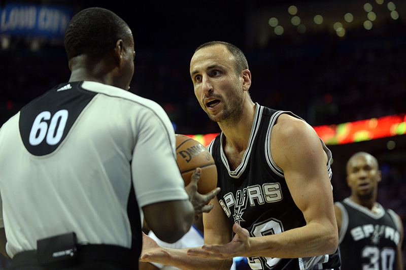 NBA: Playoffs-San Antonio Spurs at Oklahoma City Thunder