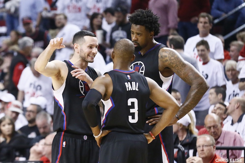 NBA: APR 25 Clippers at Trail Blazers