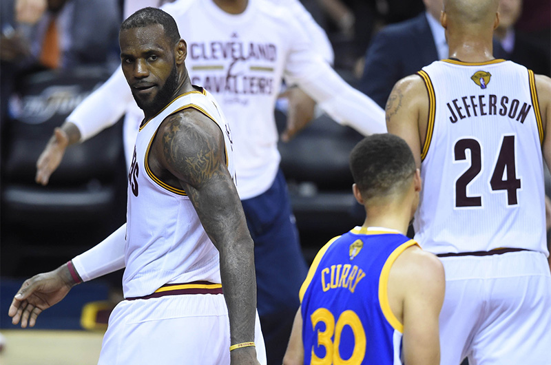NBA: Finals-Golden State Warriors at Cleveland Cavaliers