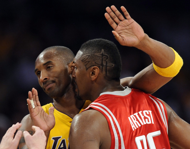 Kobe Bryant, Ron Artest