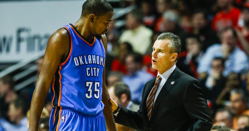 Billy Donovan n'en veut pas à Kevin Durant