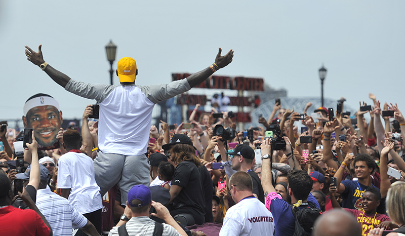 NBA: Cleveland Cavaliers-Championship Celebration