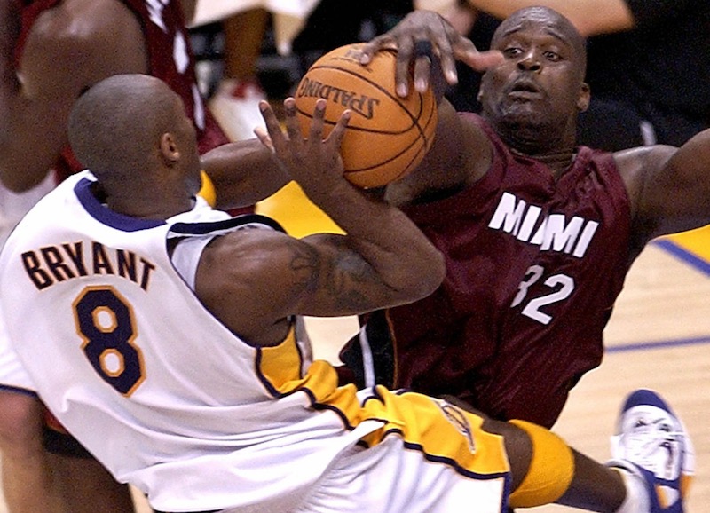 retrouvailles Kobe - Shaq