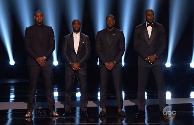 En juillet, Carmelo Anthony, Chris Paul et Dwyane Wade avaient dénoncé les violences policières actuelles aux Etats-Unis. 