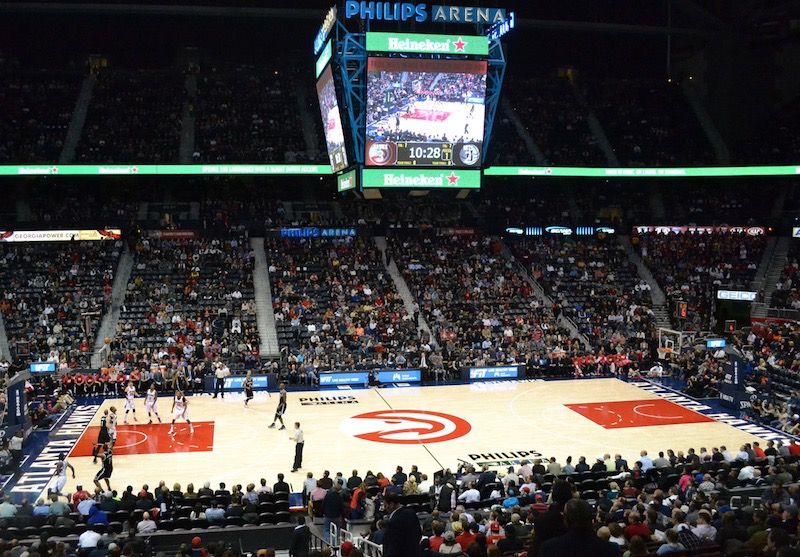 Atlanta Hawk Philips Arena