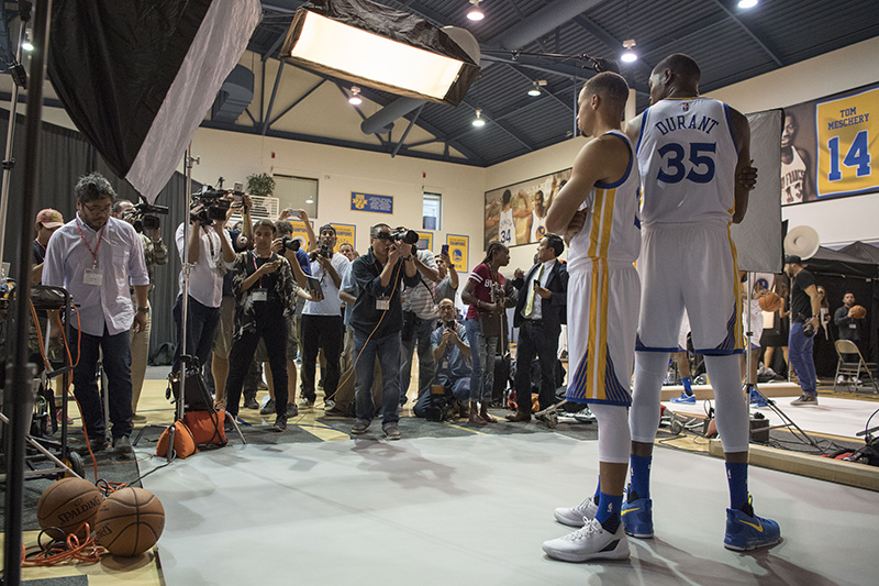 NBA: Golden State Warriors-Media Day