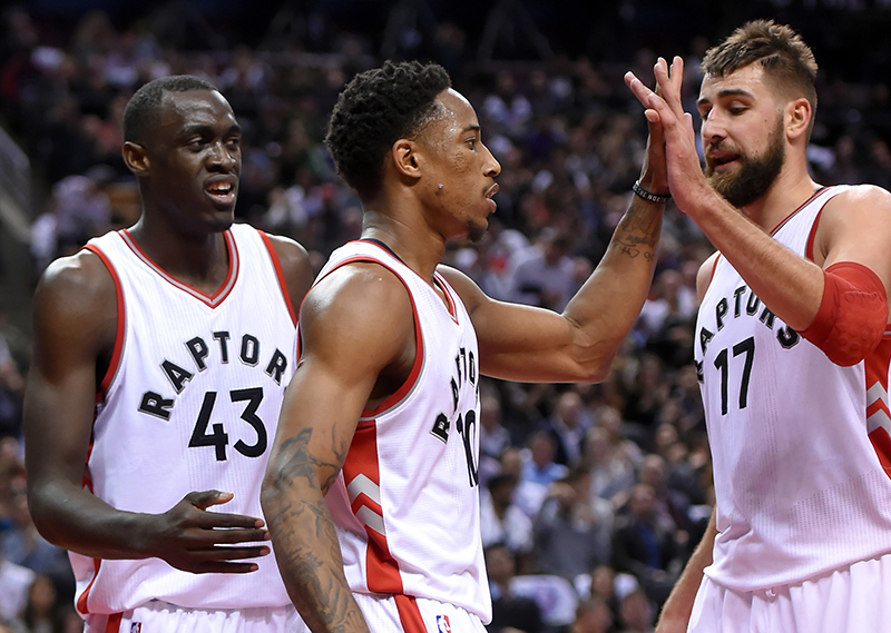 NBA: Detroit Pistons at Toronto Raptors