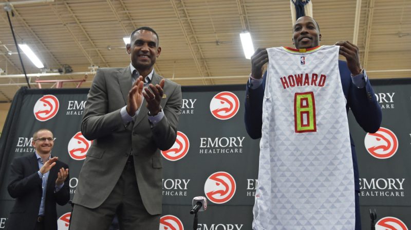 AP HAWKS HOWARD BASKETBALL S BKN USA GA