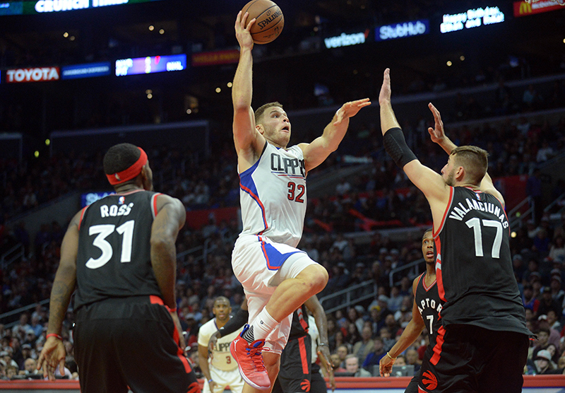 NBA: Toronto Raptors at Los Angeles Clippers