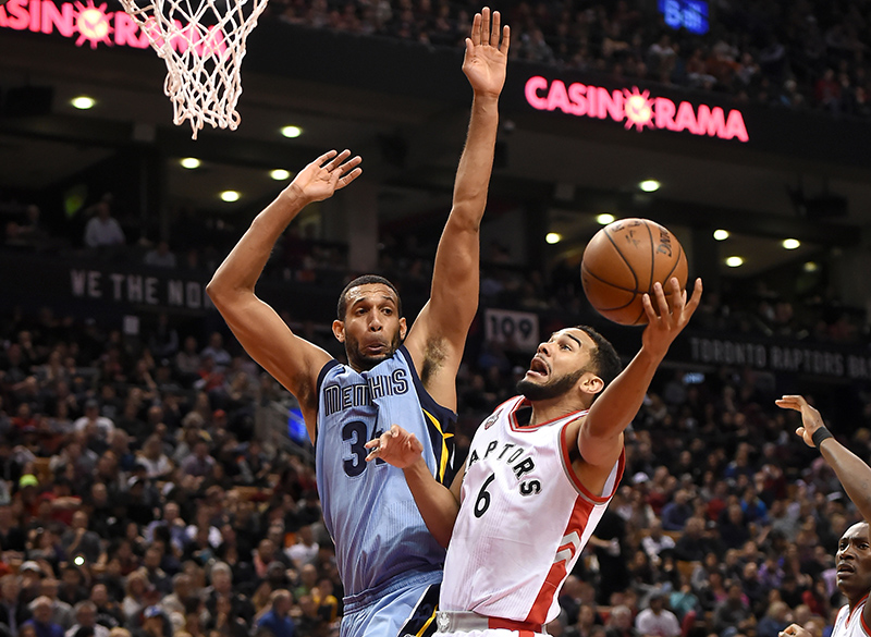 NBA: Memphis Grizzlies at Toronto Raptors