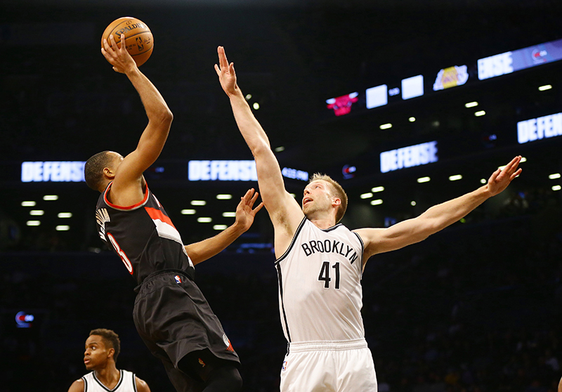 NBA: Portland Trail Blazers at Brooklyn Nets