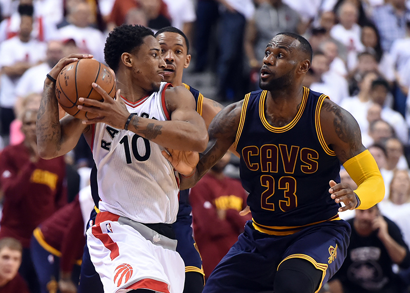 NBA: Playoffs-Cleveland Cavaliers at Toronto Raptors