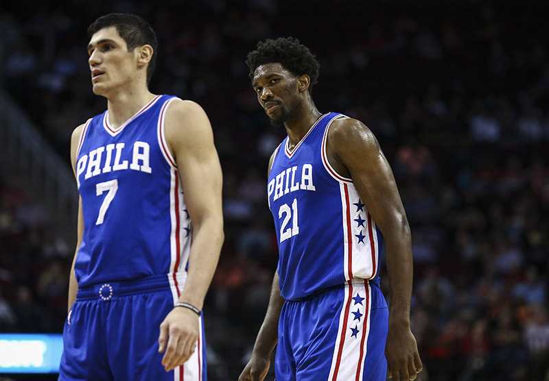 NBA: Philadelphia 76ers at Houston Rockets