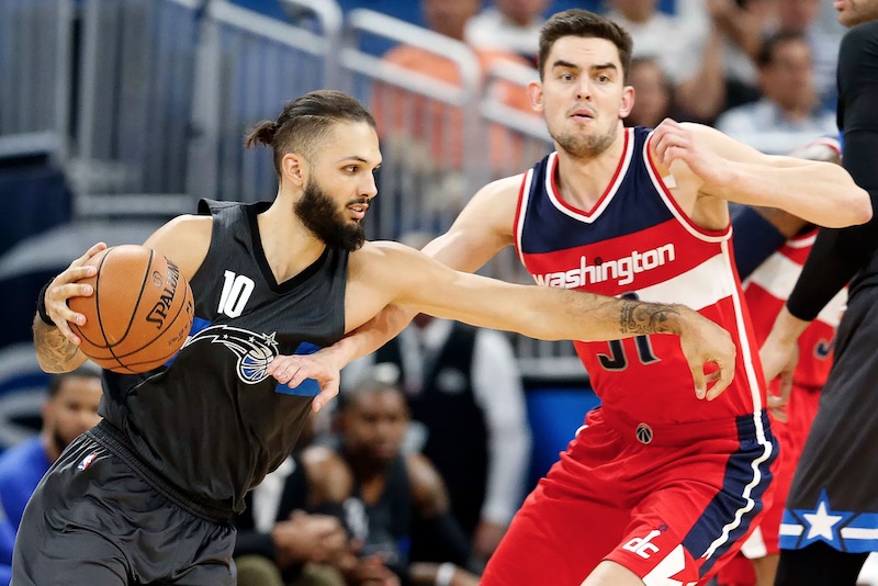13 points pour Evan Fournier, limité par les fautes