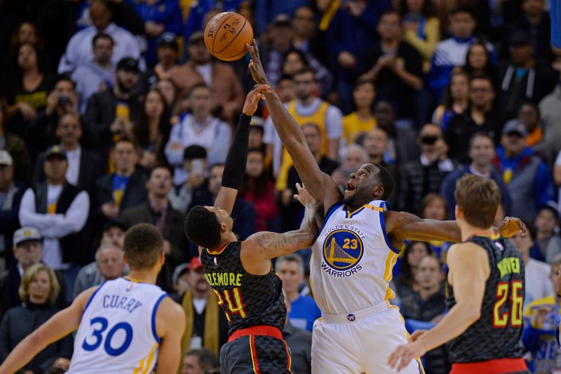 Draymond Green décisif face aux Hawks avec deux contres dans les dernières secondes