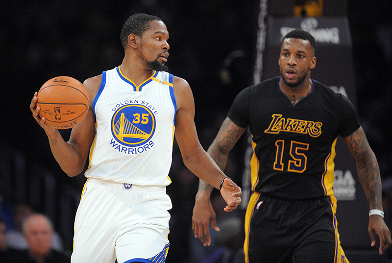 NBA: Golden State Warriors at Los Angeles Lakers