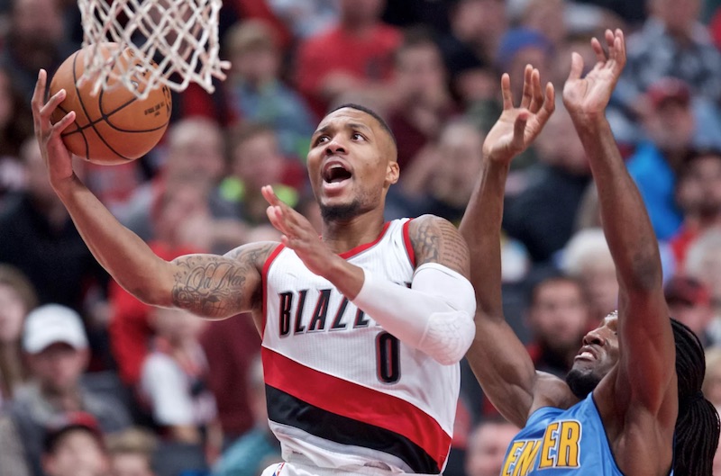 Les Blazers ont tenu bon derrière Damian Lillard (32 points, 8 rebonds, 6 passes)