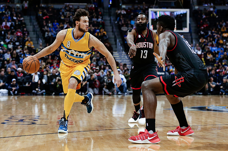 NBA: Houston Rockets at Denver Nuggets