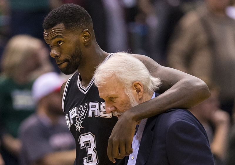 NBA: San Antonio Spurs at Milwaukee Bucks