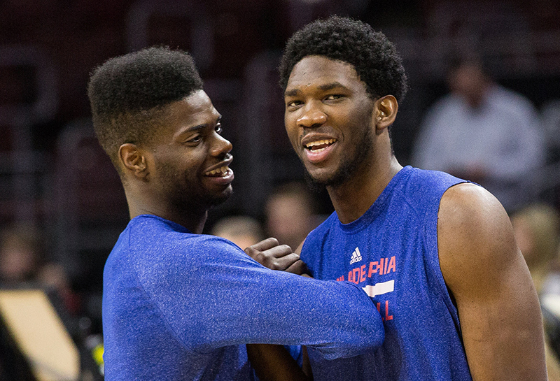 NBA: Atlanta Hawks at Philadelphia 76ers