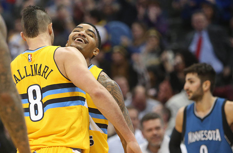 NBA: Minnesota Timberwolves at Denver Nuggets