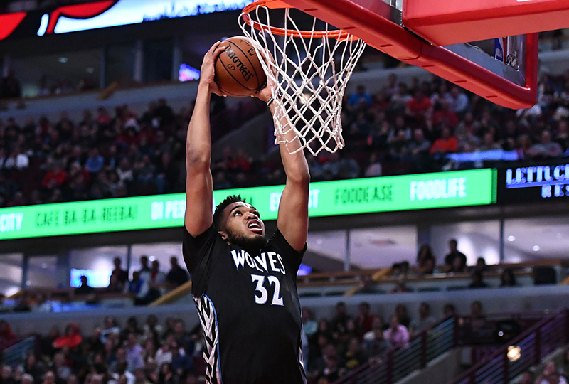 NBA: Minnesota Timberwolves at Chicago Bulls