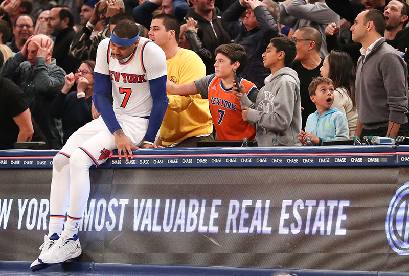 NBA: Phoenix Suns at New York Knicks