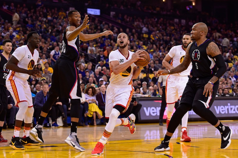 En mode MVP, Stephen Curry se promène face aux Clippers