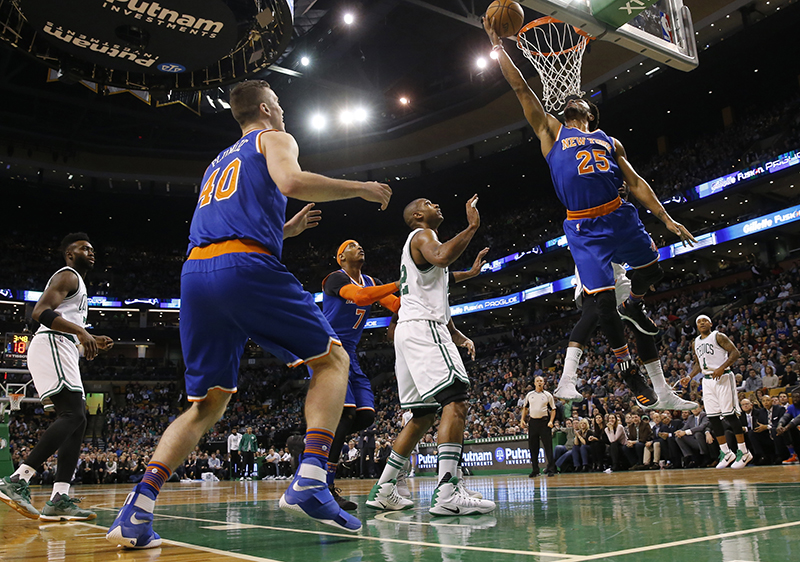 NBA: New York Knicks at Boston Celtics