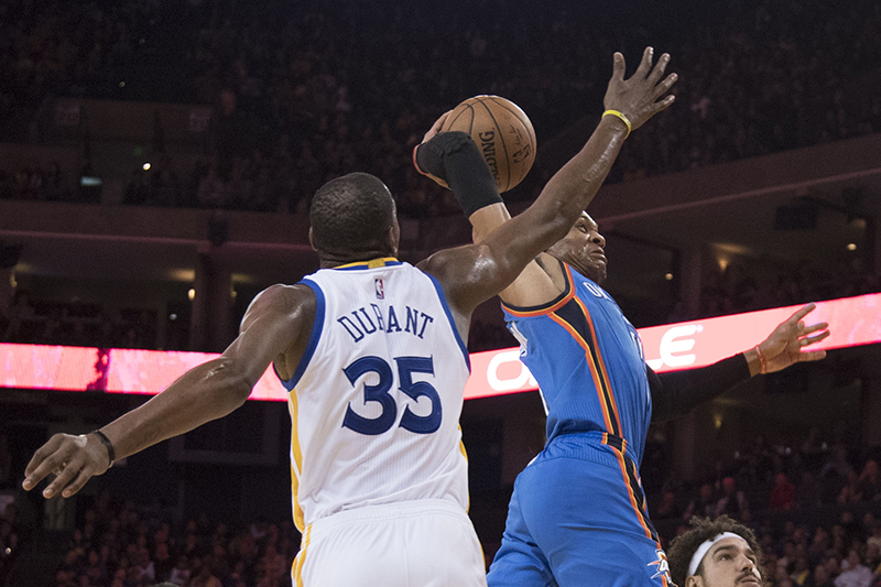 NBA: Oklahoma City Thunder at Golden State Warriors