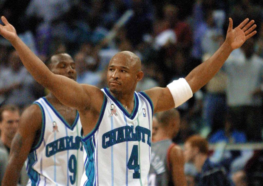 AFP BKN-PLAYOFFS-NETS-HORNETS-WESLEY BASKETBALL USA NC