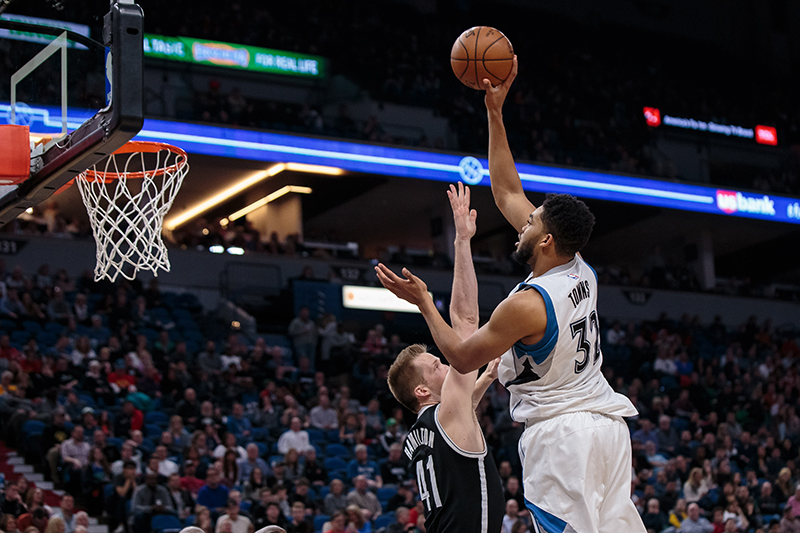 NBA: Brooklyn Nets at Minnesota Timberwolves