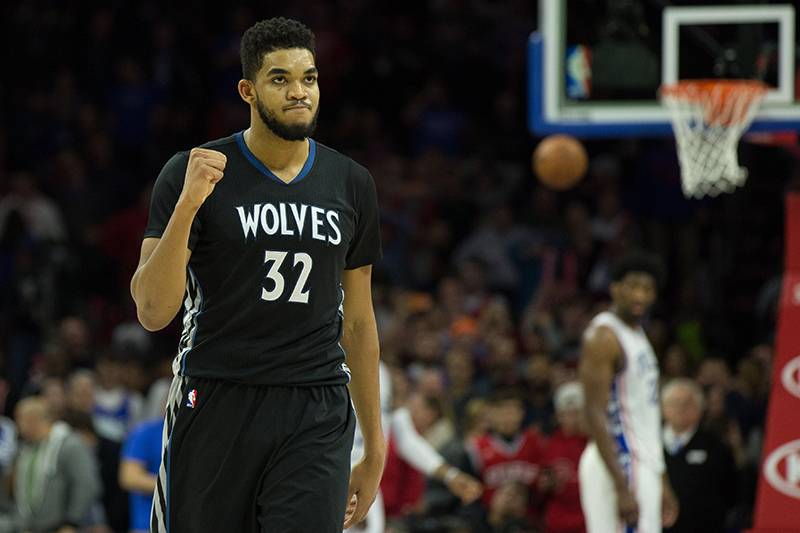 NBA: Minnesota Timberwolves at Philadelphia 76ers