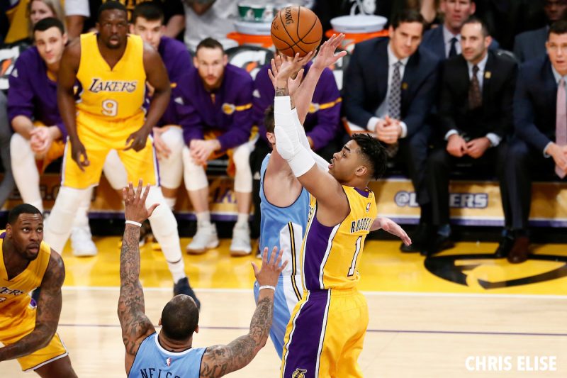 NBA: JAN 31 Nuggets at Lakers