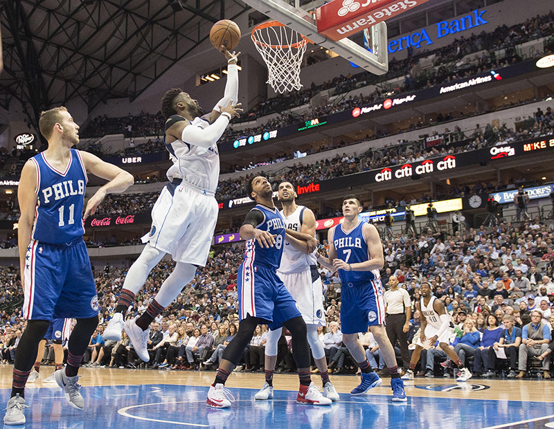 NBA: Philadelphia 76ers at Dallas Mavericks