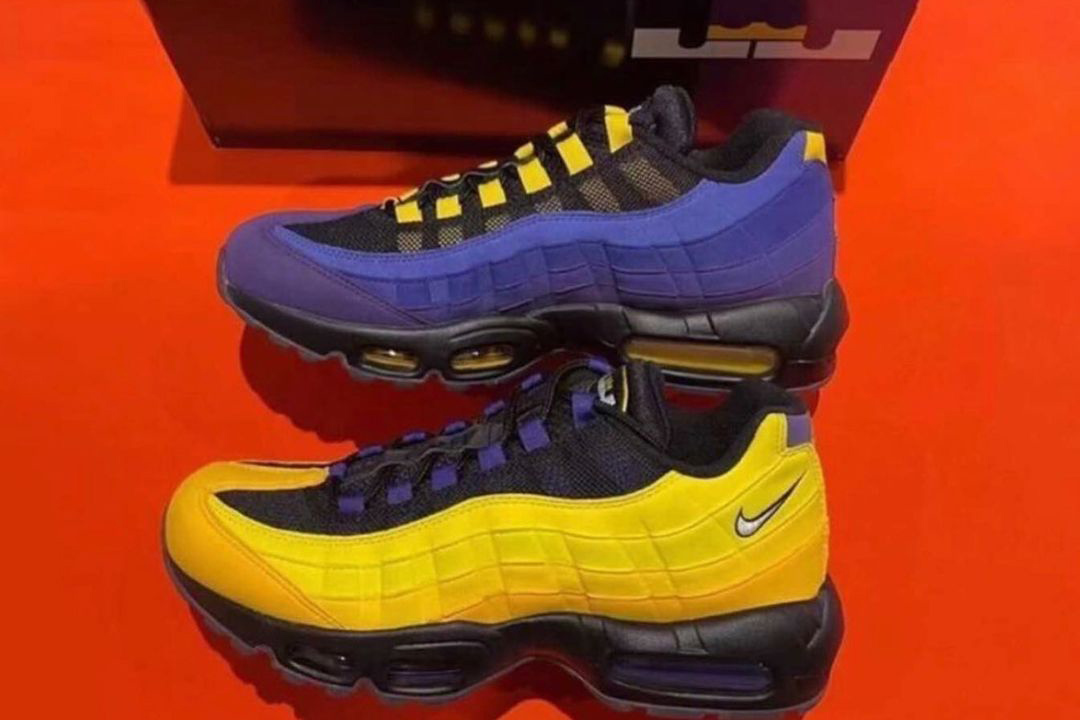 lebron lakers air max 95