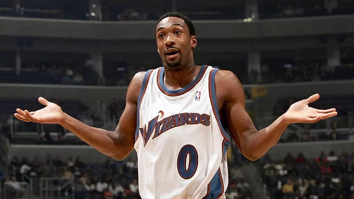 Gilbert Arenas avec les Wizards
