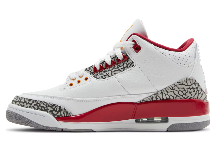 Air Jordan 3 Cardinal Red