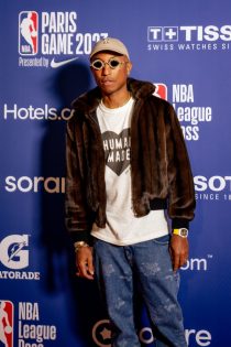 NBA PARIS GAME 2023 – PHARRELL WILLIAMS – Crédits NBAE (1)