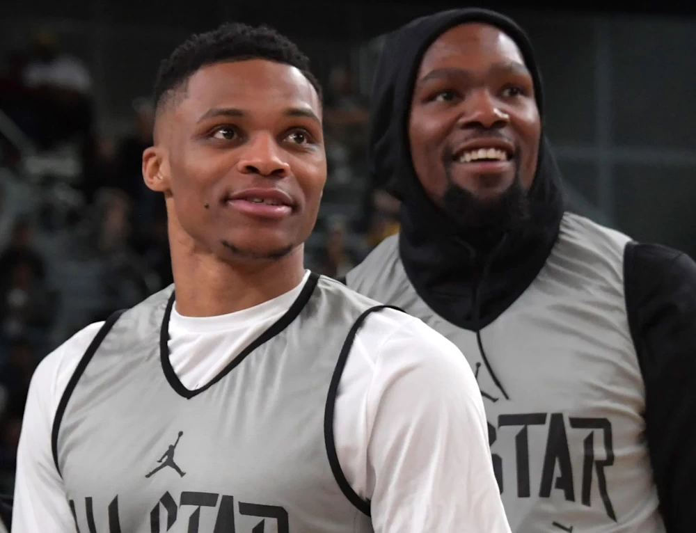 Russell Westbrook Kevin Durant