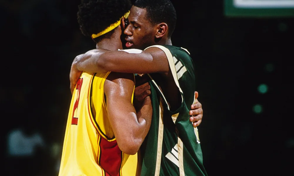 LeBron James Carmelo Anthony