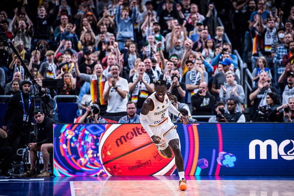 Dennis Schroder présent à la Coupe du Monde avec l'Allemagne