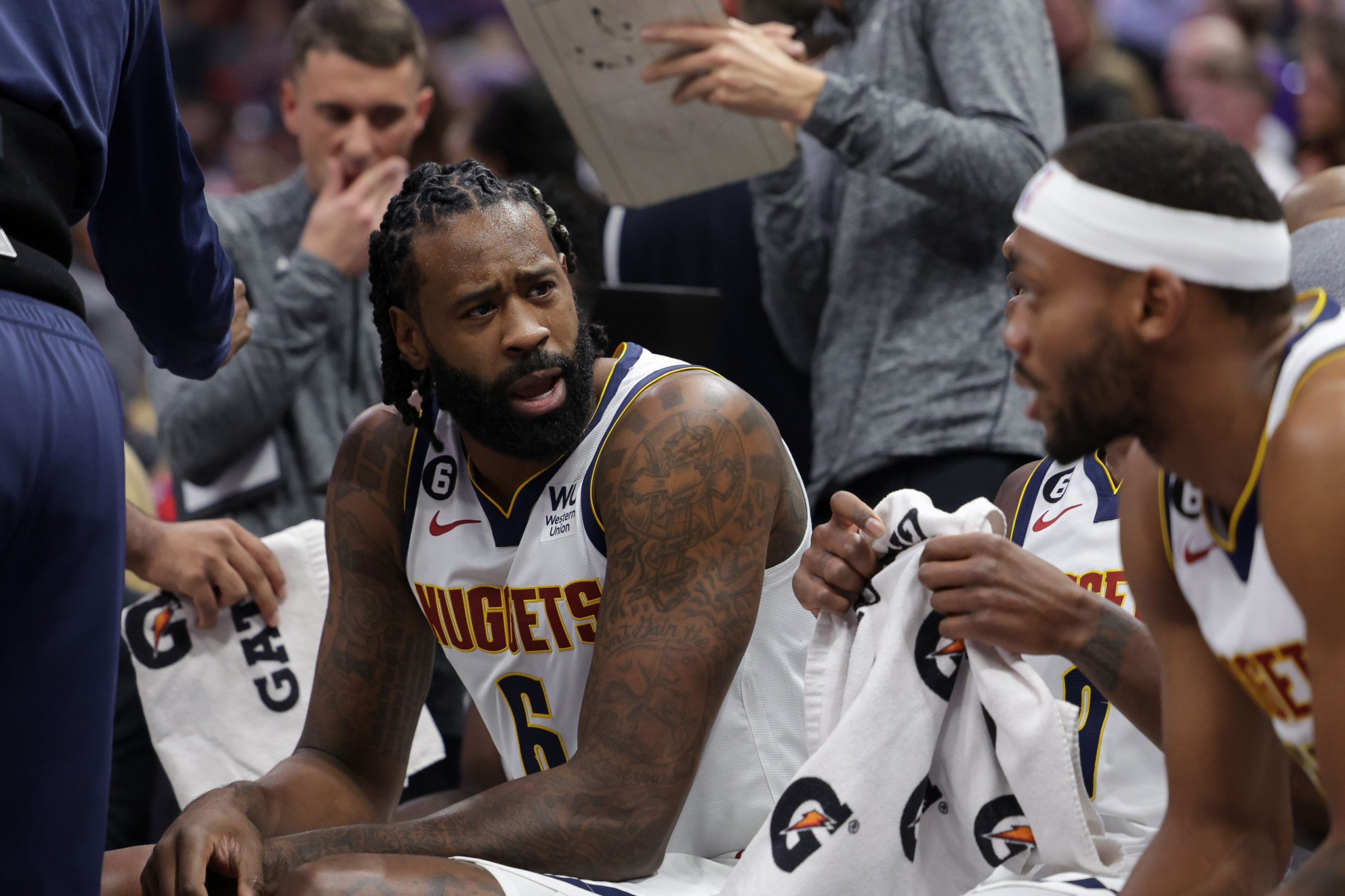 DeAndre Jordan parmi les vétérans des Nuggets