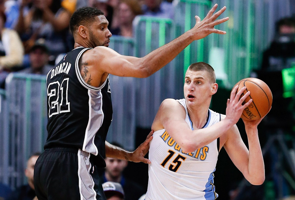 Tim Duncan Nikola Jokic
