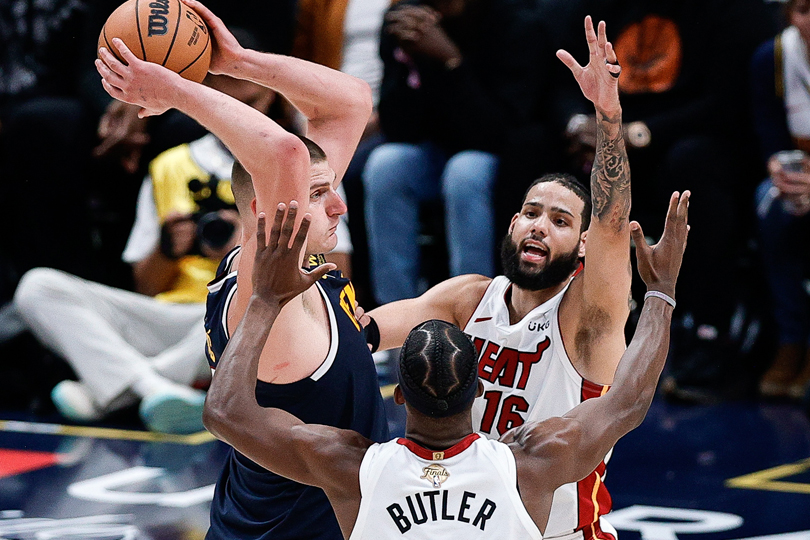 Nikola Jokic lors du Game 2 des Finals 2023