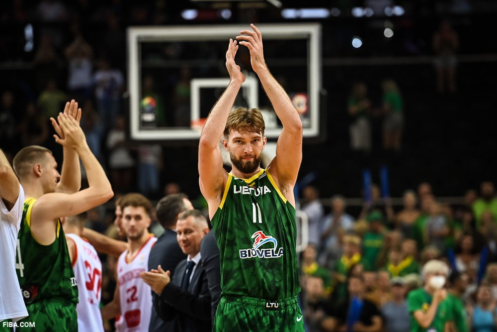 Domantas Sabonis avec la Lituanie